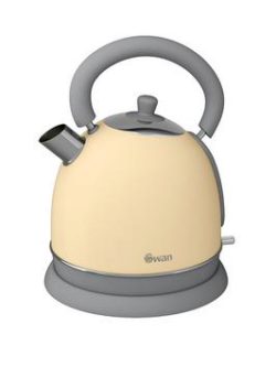 Swan Sk261020Cn Retro Dome Kettle - Cream